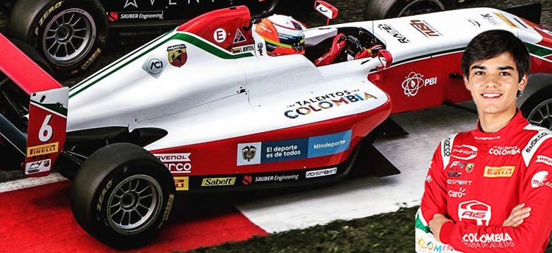 Lee más sobre el artículo Sebastián Montoya y Nicolás Baptiste cierran temporada 2021 en el Fórmula 4 Italiano este fin de semana