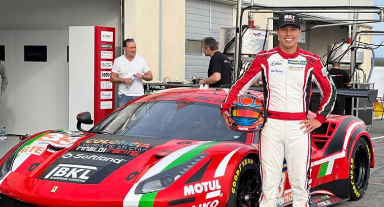 Lee más sobre el artículo Oscar Tunjo inició temporada del ELMS en Francia