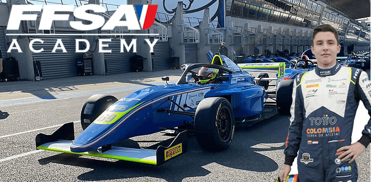 Lee más sobre el artículo Jerónimo Berrío está listo para enfrentar la II fecha del Campeonato Francés de Fórmula 4 en el callejero de Pau-Fr