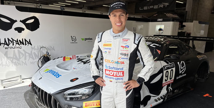 Lee más sobre el artículo Oscar Tunjo en las 24 Horas de Spa Francorchamps este fin de semana