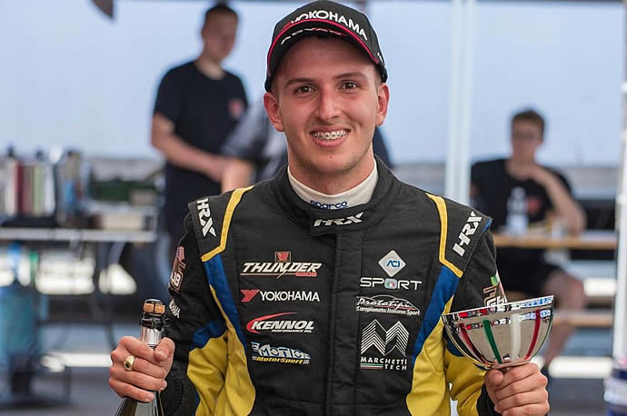 Lee más sobre el artículo Doble Top Ten de Santiago Mejía en la cuarta ronda del Campeonato Italiano de Prototipos Sport