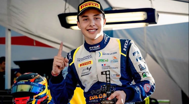 Lee más sobre el artículo Jerónimo Berrío cerró temporada en el Top Ten de la F4 Francesa y fue el mejor rookie de la temporada