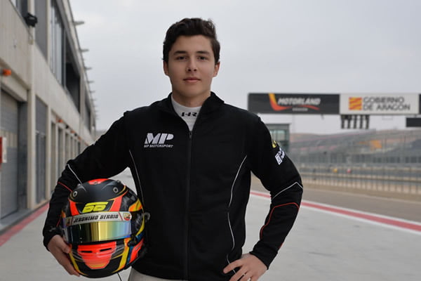 Lee más sobre el artículo Jerónimo Berrío cumplirá prácticas oficiales de la Fórmula 4 Española en Spa Francorchamps