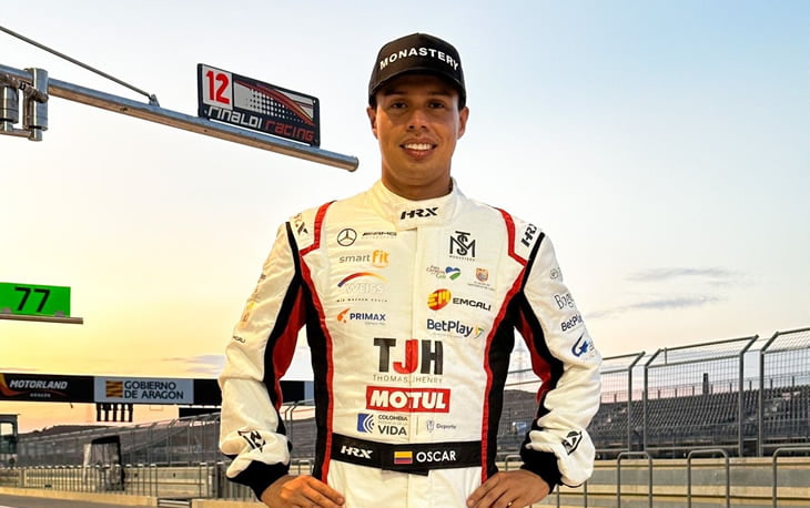 Lee más sobre el artículo Oscar Tunjo corre este fin de seman las 4H de Aragón de la ELMS