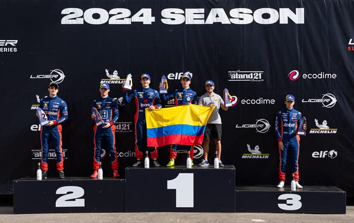 Lee más sobre el artículo Segunda victoria para Pedro Juan Moreno en la Ligier European Series